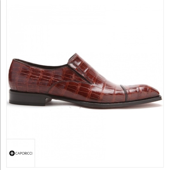 Caporicci 943 Alligator Loafers gold (Brown)